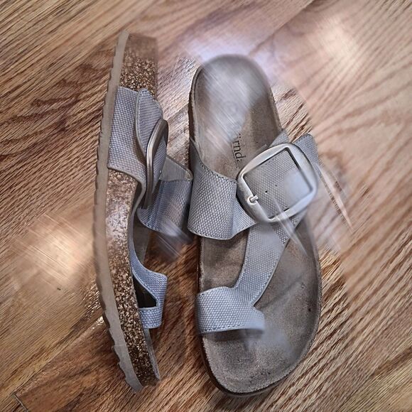 Bjorndal  Women’s‎ Sandals Size 7 Leather - Silver - Picture 4 of 5